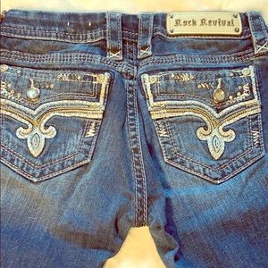 Rock Revival Jeans - like new. Size 27